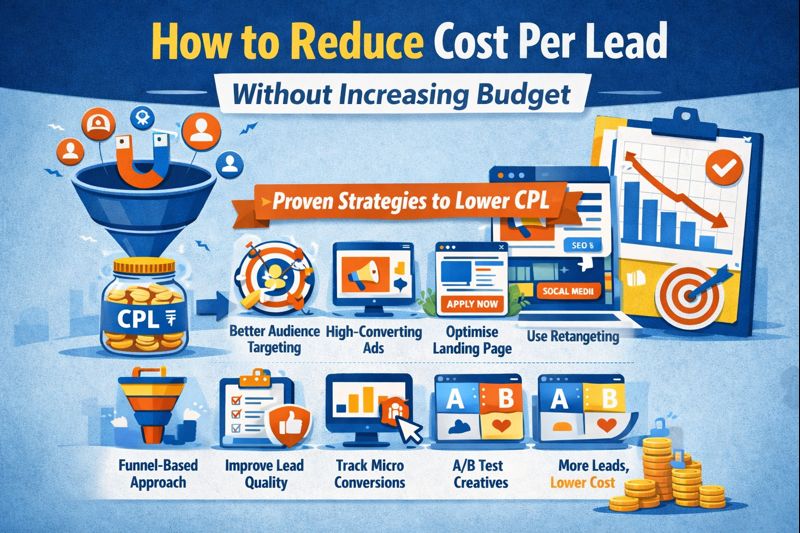 How to Reduce Cost Per Lead Without Increasing Budget (Proven 2026 Strategies)