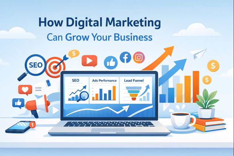 How Digital Marketing Can Grow Your Business (With Real Examples)