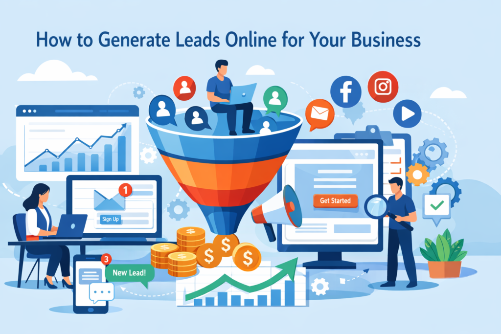 How to Generate Leads Online for Your Business