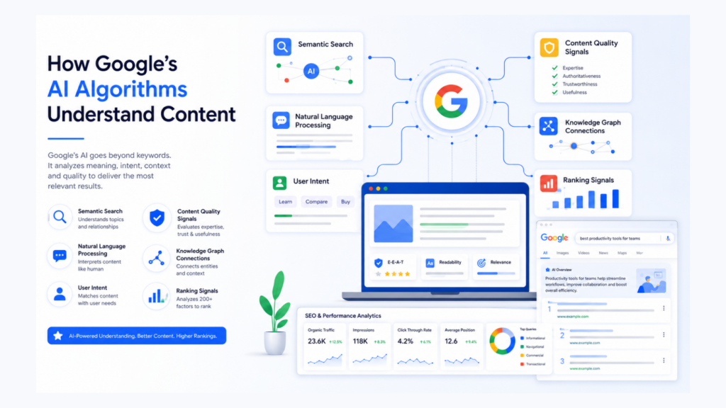 How Google’s AI Algorithms Understand Content